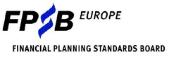 FPSB EUROPE FINANCIAL PLANNING STANDARDS BOARD