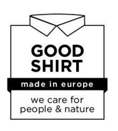 GOOD SHIRT made in europe we care for people & nature