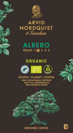 ARVID NORDQUIST OF SWEDEN ALBERO ORGANIC