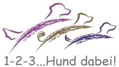 1-2-3 ... Hund dabei !