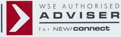 WSE AUTHORISED ADVISER for NEW/connect