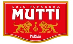 MUTTI PARMA SOLO POMODORO.