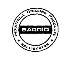 BAROID INDUSTRIAL DRILLING PRODUCTS HALLIBURTON