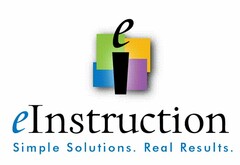 e eInstruction Simple Solutions. Real Results.