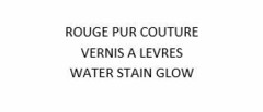 ROUGE PUR COUTURE VERNIS A LEVRES WATER STAIN GLOW