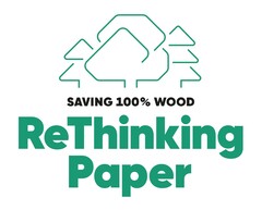 ReThinking Paper SAVING 100% WOOD