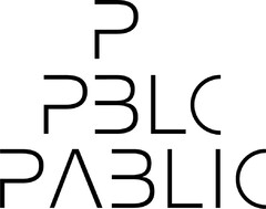 P PBLC PABLIC