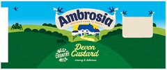 Ambrosia Welcome Home To Devon MADE WITH WEST COUNTRY MILK Devon Custard creamy & delicious