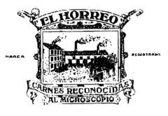 ELHORREO MARCA REGISTRADA CARNES RECONOCIDAS AL MICROSCOPIO