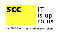 SCC IT is up to us SCC EDV-Beratung Aktiengesellschaft