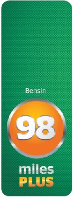 Bensin 98 miles PLUS