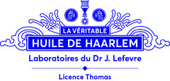 LA VERITABLE HUILE DE HAARLEM Laboratoires du Dr J. Lefevre Licence Thomas