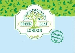 GREEN LEAF LONDON est. 2006 100% NATURAL