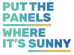 PUT THE PANELS WHERE IT'S SUNNY