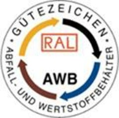 RAL GÜTEZEICHEN AWB ABFALL- UND WERTSTOFFBEHÄLTER