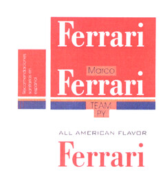 Ferrari Marco Ferrari Team PY All American Flavor Ferrari