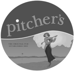 Pitcher's the original pub established 2002