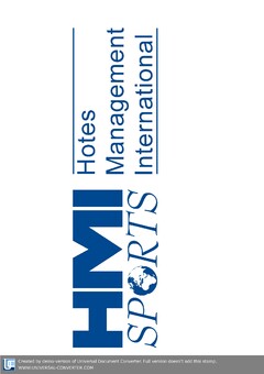 HMI Sports
Hotes Management International