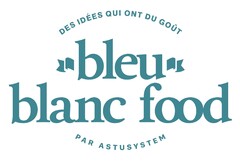 des idées qui ont du goût "bleu blanc food" par astusystem