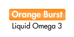 Orange Burst Liquid Omega 3