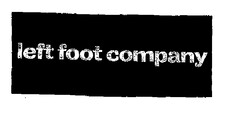 left foot company