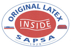 ORIGINAL LATEX INSIDE SAPSA 1929