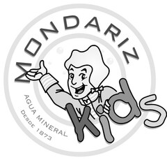 MONDARIZ kids AGUA MINERAL DESDE 1873