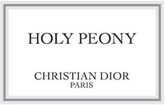 HOLY PEONY CHRISTIAN DIOR PARIS