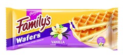 Goplana Family's Wafers WAFFLE WAFERS | EXTRA CRUNCHY VANILLA FLAVOURED mousse VANILLA FROM MADAGASCAR
