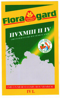 Floragard Floragard Product IIVXMIII II IV CMD IIVXII III VI CCMIV III IV VII MM XC II XCD - IVL