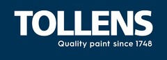 TOLLENS Quality paint since 1748