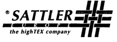 SATTLER EUROPE the highTEX company