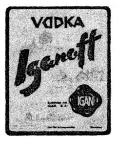 VODKA Iganoff IGAN