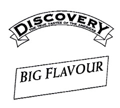 DISCOVERY THE TRUE TASTES OF THE AMERICAS BIG FLAVOUR