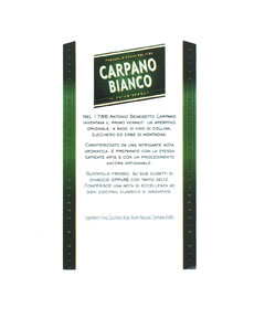 CARPANO BIANCO