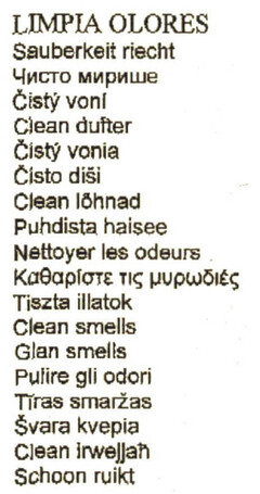 Limpia olores, sauberkeit riecht, ?itsy voni, clean dufter, ?istý vonia, ?isto diši, clean löhnad, puhdista haisee, nettoyer les odeurs, tiszta illatok, clean smells, glan smells, pulire gli odori, t?ras smaržas , švara kvepia, clean irwejja?, schoon