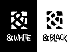 &WHITE&BLACK
