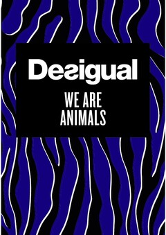 DESIGUAL WE ARE ANIMALS