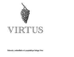 VIRTUS Elaborado y embotellado en la propiedad por Bodegas Virtus