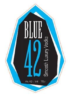 BLUE 42 Smooth Luxury Vodka