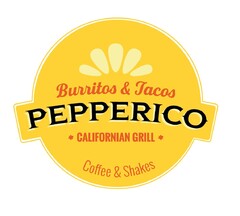 Burritos & Tacos PEPPERICO CALIFORNIAN GRILL Coffee & Shakes