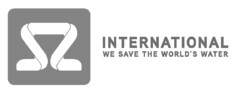 INTERNATIONAL WE SAVE THE WORLD'S WATER