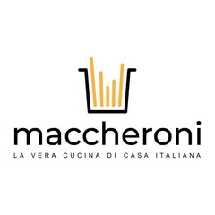 maccheroni LA VERA CUCINA DI CASA ITALIANA