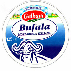 Nº IN ITALIA Galbani Bufala MOZZARELLA ITALIANA