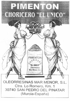 PIMENTON CHORICERO"EL UNICO"