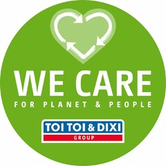 WE CARE FOR PLANET & PEOPLE TOI TOI & DIXI GROUP