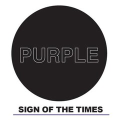 PURPLE SIGN OF THE TIMES