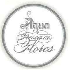 AGUA FRESCA DE FLORES