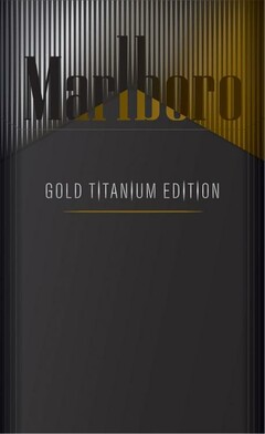 Marlboro GOLD TITANIUM EDITION