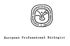 EUROPEAN COUNTRIES BIOLOGISTS ASSOCIATION European Professional Biologist